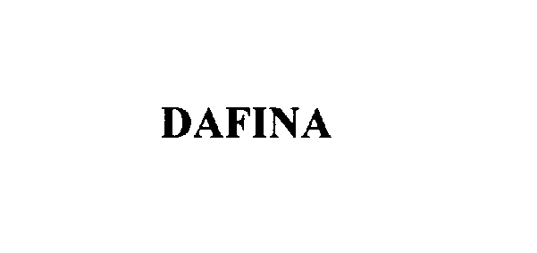 Trademark Logo DAFINA