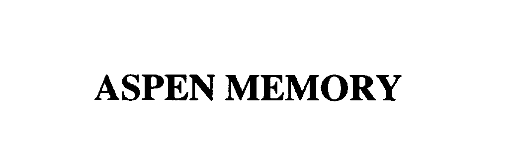 ASPEN MEMORY