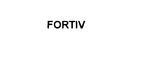 Trademark Logo FORTIV