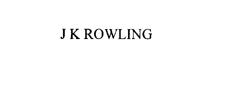  J K ROWLING