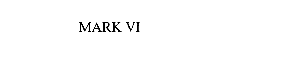 Trademark Logo MARK VI