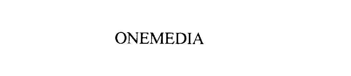 Trademark Logo ONEMEDIA