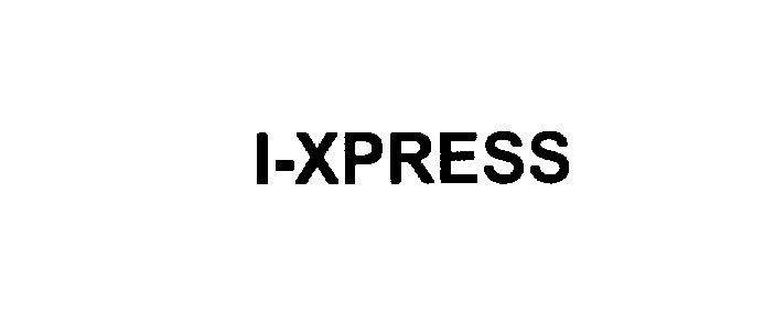 Trademark Logo I-XPRESS