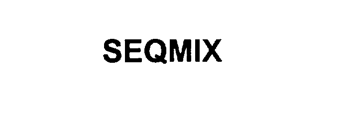Trademark Logo SEQMIX
