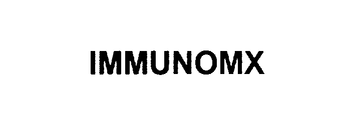 Trademark Logo IMMUNOMX