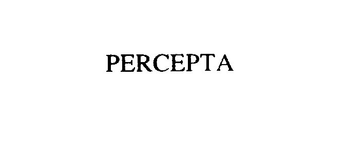 Trademark Logo PERCEPTA
