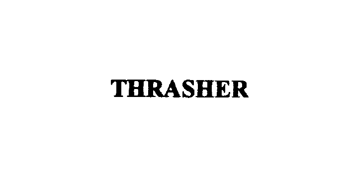 Trademark Logo THRASHER