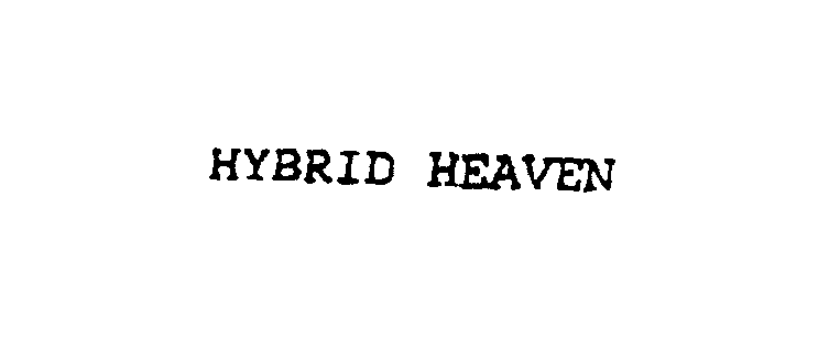 Trademark Logo HYBRID HEAVEN
