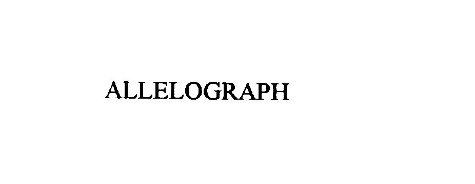  ALLELOGRAPH