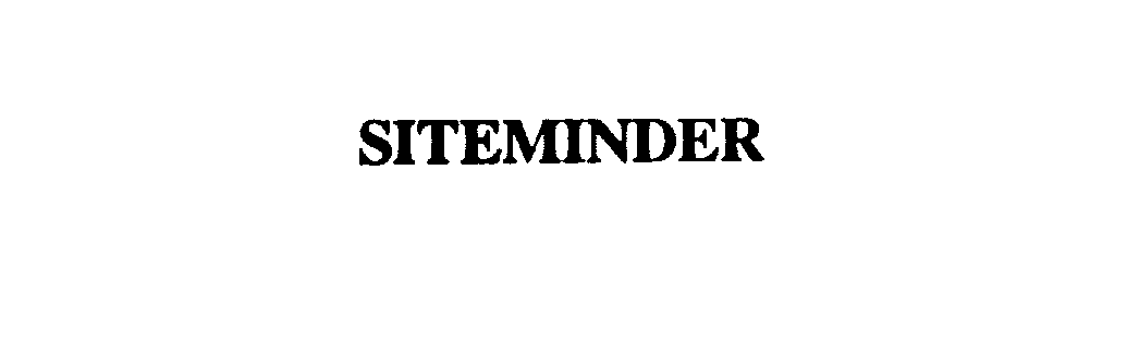 Trademark Logo SITEMINDER