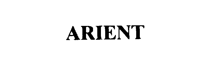  ARIENT