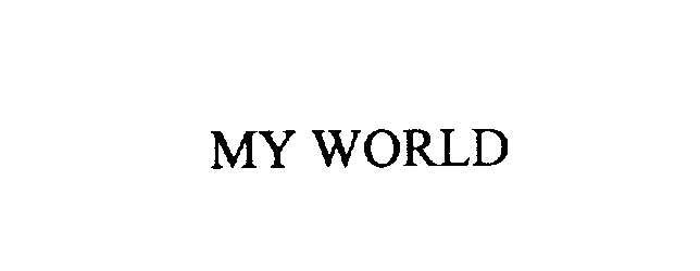 MY WORLD