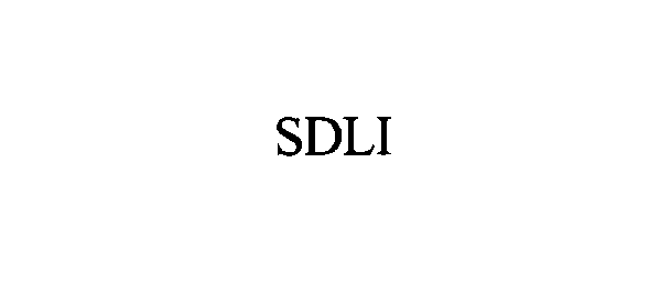 Trademark Logo SDLI