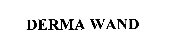 Trademark Logo DERMA WAND