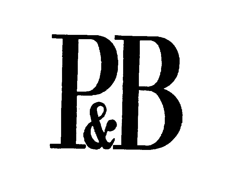 Trademark Logo P&B