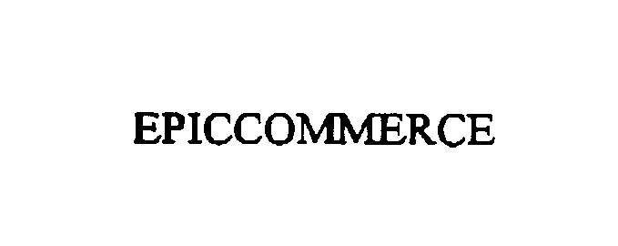 Trademark Logo EPICCOMMERCE