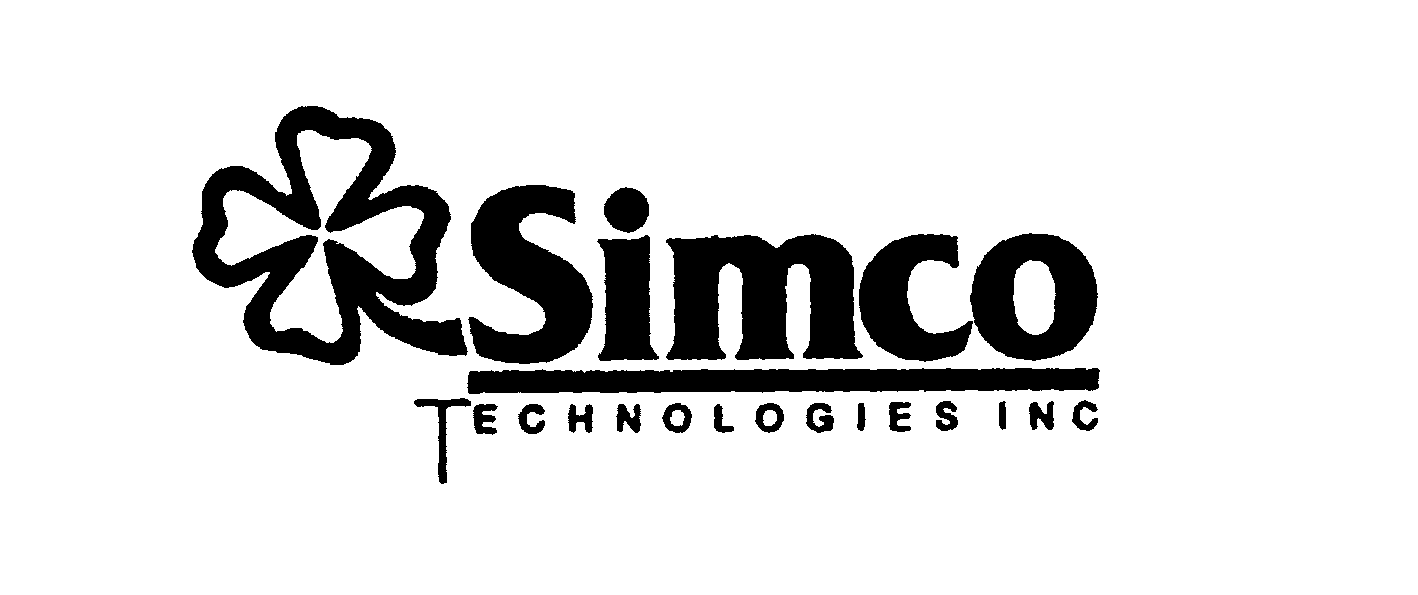 Trademark Logo SIMCO TECHNOLOGIES INC