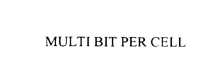 Trademark Logo MULTI BIT PER CELL