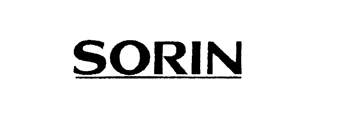 Trademark Logo SORIN
