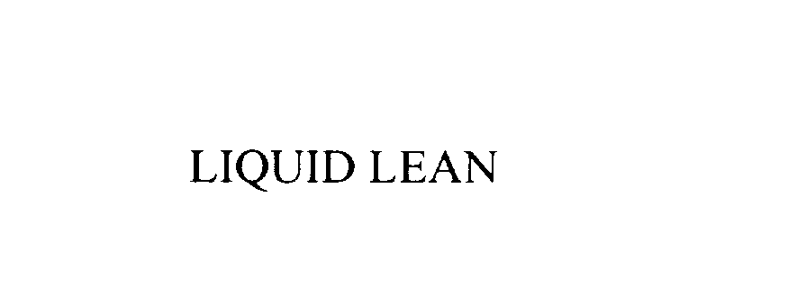  LIQUID LEAN