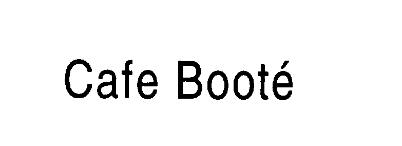  CAFE BOOTE
