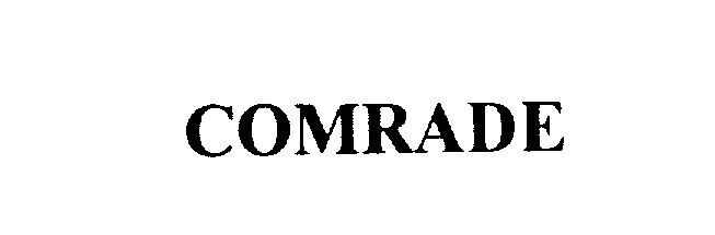 Trademark Logo COMRADE