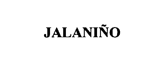 Trademark Logo JALANINO