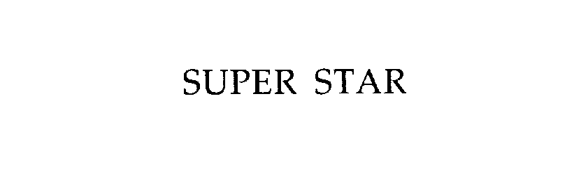Trademark Logo SUPER STAR