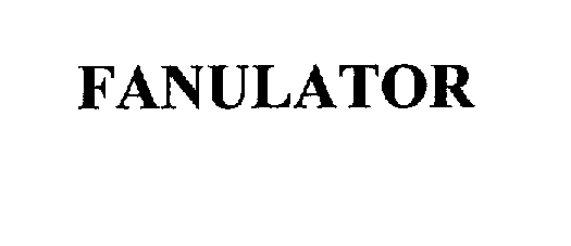 Trademark Logo FANULATOR