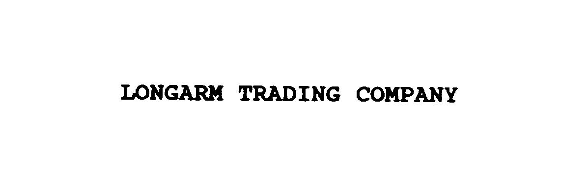 Trademark Logo LONGARM TRADING COMPANY