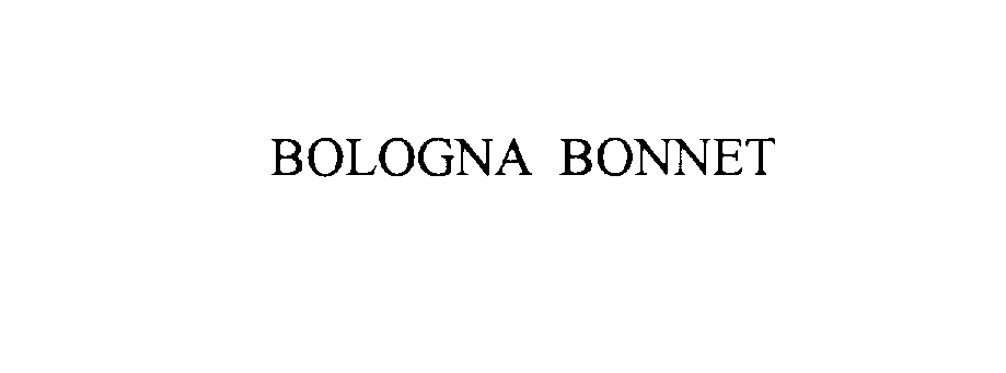  BOLOGNA BONNET