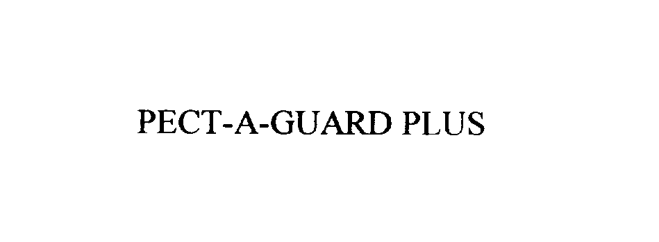 Trademark Logo PECT-A-GUARD PLUS