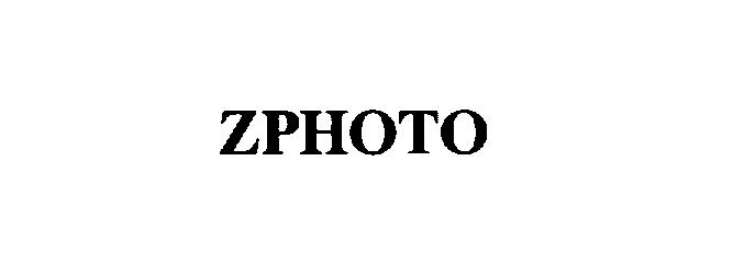 Trademark Logo ZPHOTO