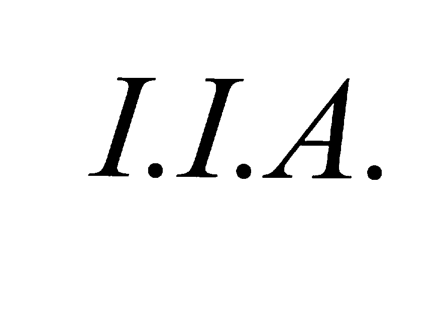 Trademark Logo I.I.A.