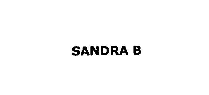  SANDRA B