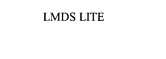 Trademark Logo LMDS LITE