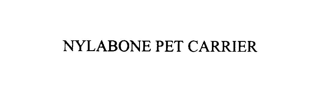  NYLABONE PET CARRIER