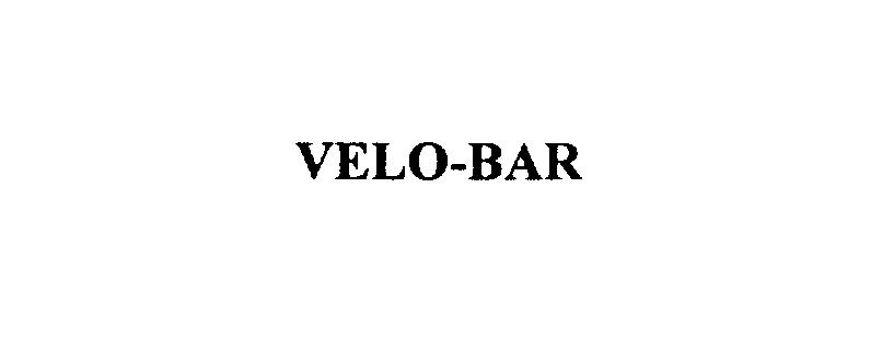 Trademark Logo VELO-BAR