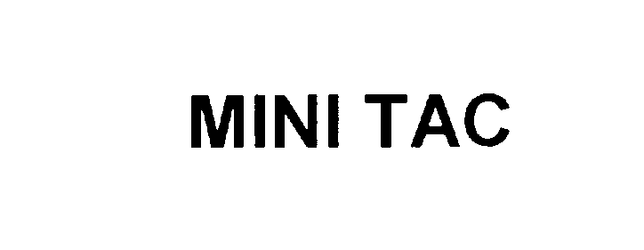 Trademark Logo MINI TAC