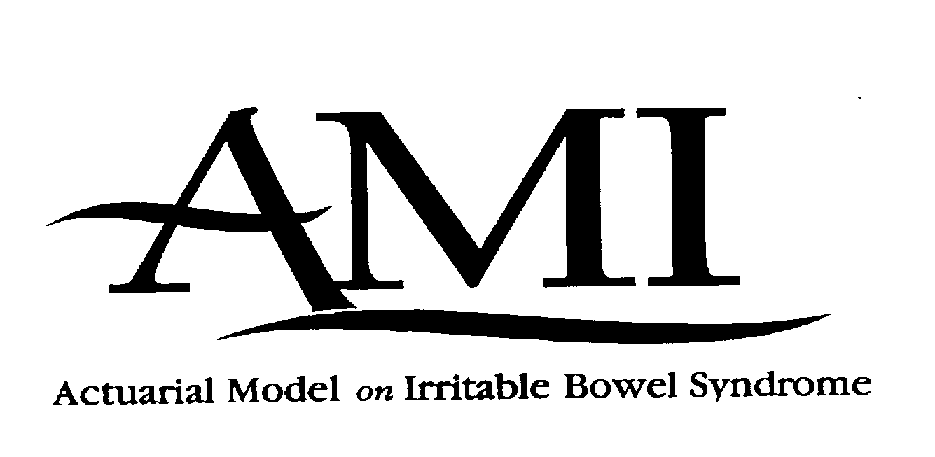 Trademark Logo AMI ACTUARIAL MODEL ON IRRITABLE BOWEL SYNDROME