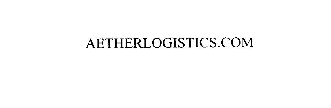  AETHERLOGISTICS.COM