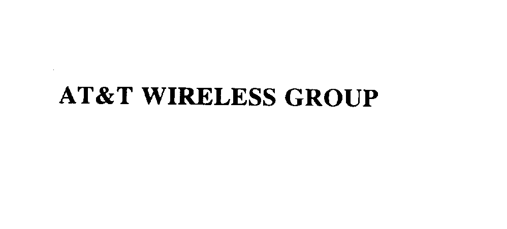Trademark Logo AT&T WIRELESS GROUP