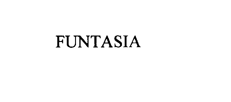 Trademark Logo FUNTASIA