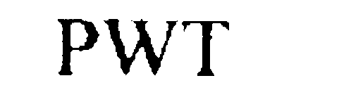 Trademark Logo PWT