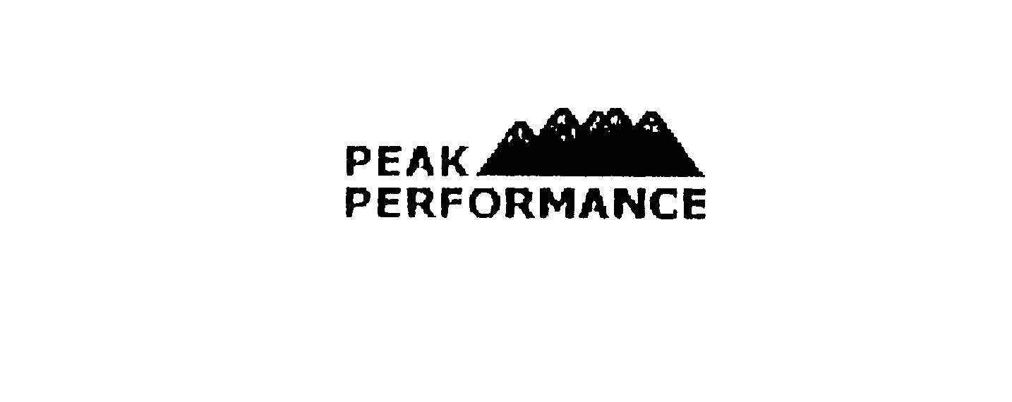 PEAK PERFORMANCE