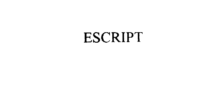  ESCRIPT