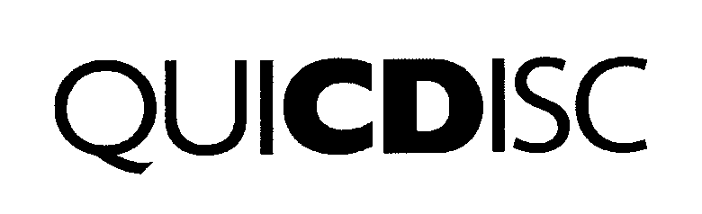 Trademark Logo QUICDISC