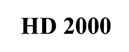  HD 2000