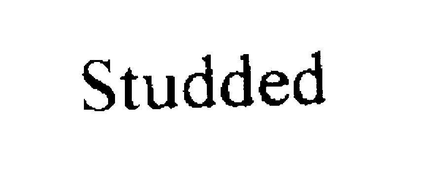 Trademark Logo STUDDED