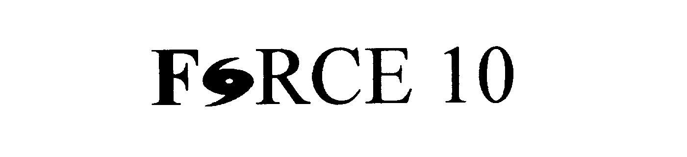 Trademark Logo FORCE 10